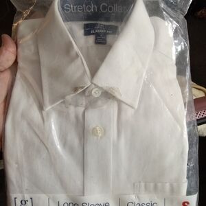 Classic White Men's Shirt